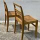 Paire de chaises de René GABRIEL époque reconstruction 1950