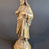 Sacred Heart of Jesus Christ in Bronze, R. Casciani, 1883.