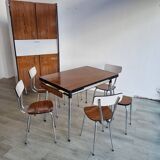 Ensemble Formica chaises+ table + buffet