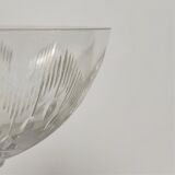 Crystal champagne glasses