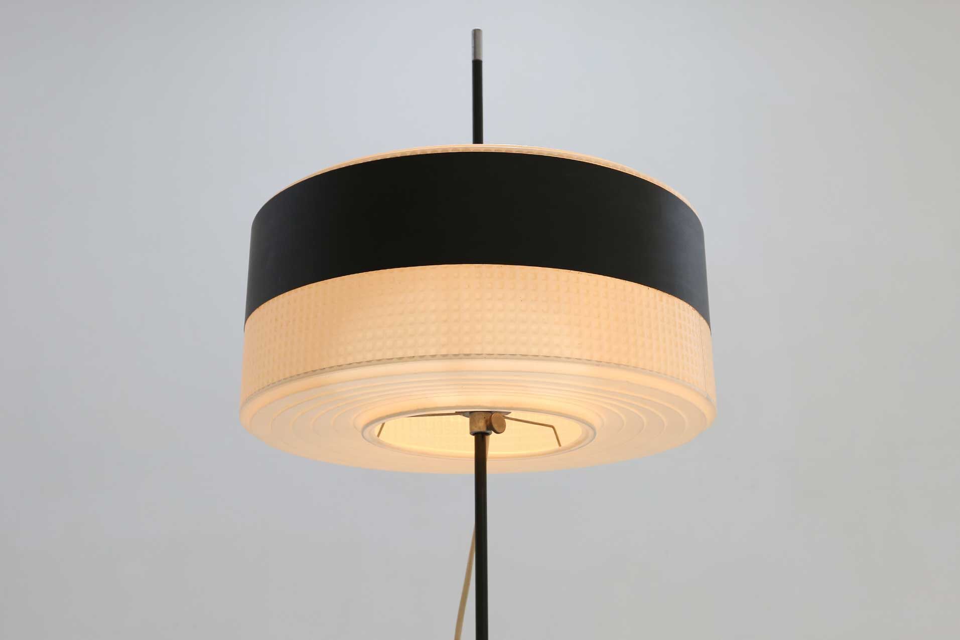 Mid-century adjustable floor lamp