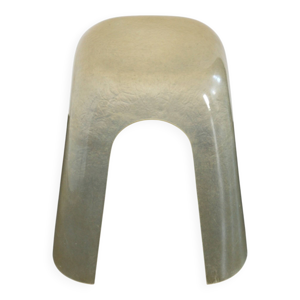 tabouret résine années 70