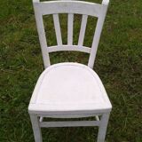 Chaise ancienne blanche