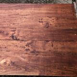Poplar wood table with 2 front drawers from the Reconstruction period.