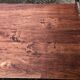 Table en bois de peuplier à 2 tiroirs de face d’époque reconstruction.