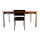 Rosewood table-desk and chair set for Topform, The Netherlands 1960's