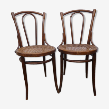 2 chairs J&J Kohn art nouveau