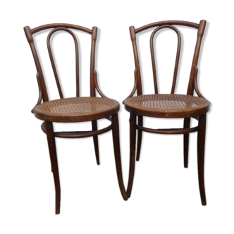 2 chaises J&J Kohn art nouveau