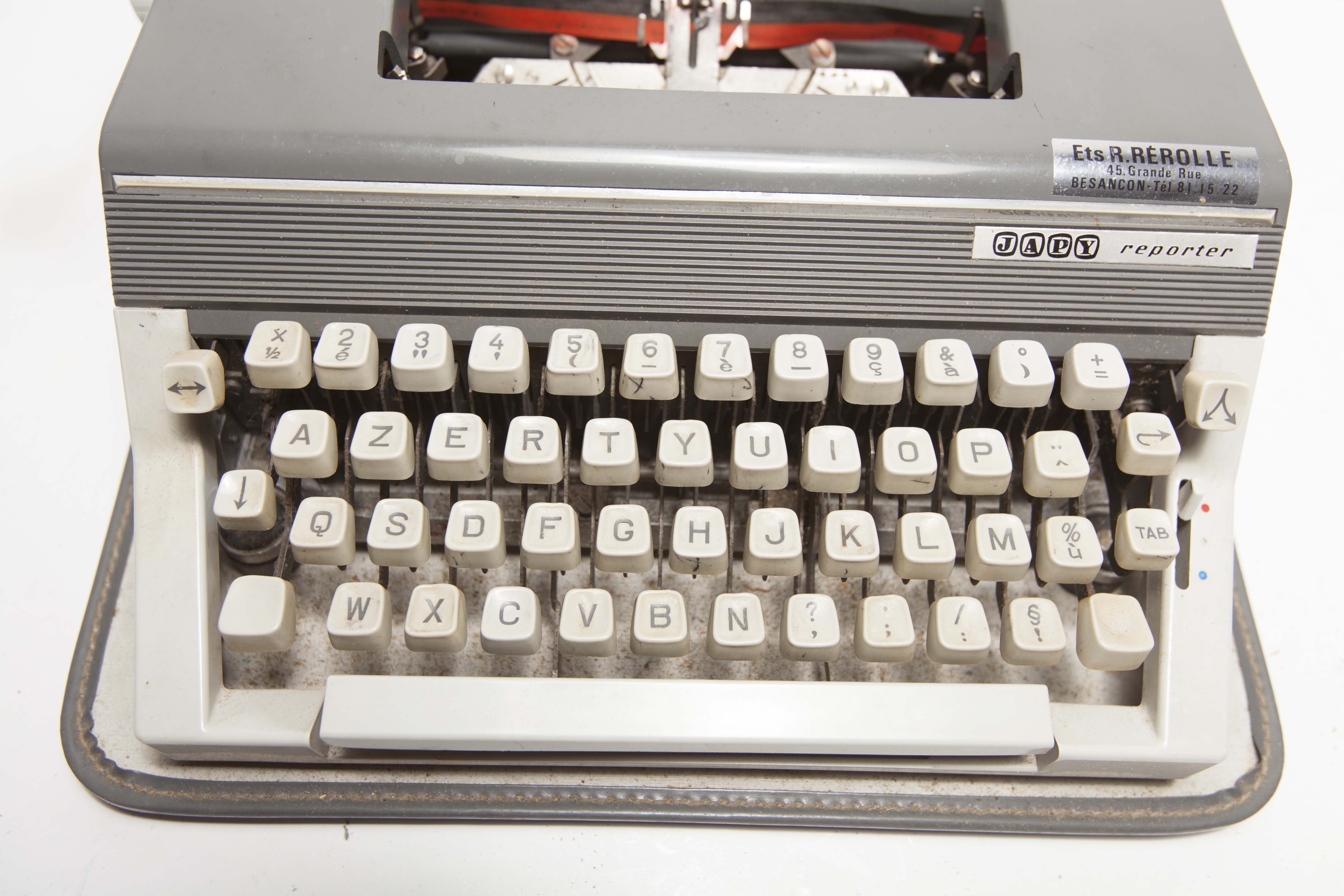 Typewriter Japy Reporter 50s