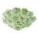Plafonnier en verre de Murano Floreal Green par Simoeng
