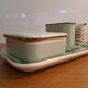 Villeroy and Boch butter dish, Art Deco style 1940s