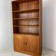 Vintage, Danish Scandinavian Design teak cabinet bookcase by Borge Mogensen for Soborg, 1960s