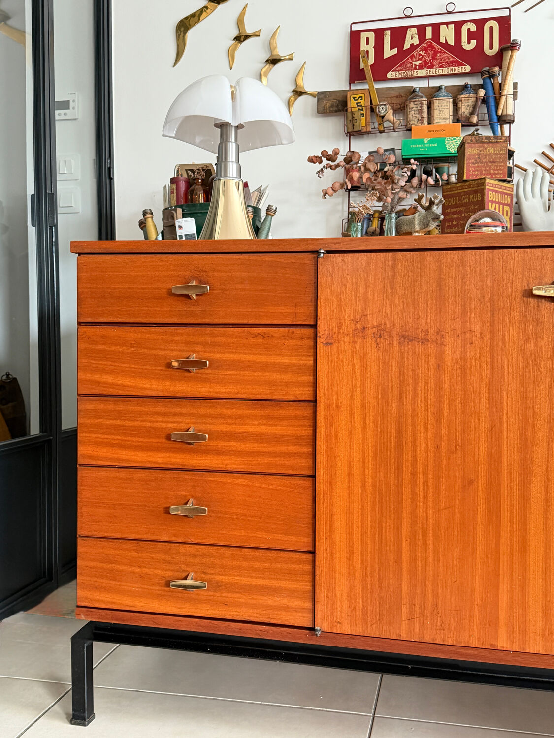 Enfilade "Alvéole" – Design by Marcel Gascoin – Circa 1960