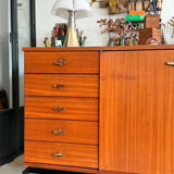 Enfilade "Alvéole" – Design by Marcel Gascoin – Circa 1960