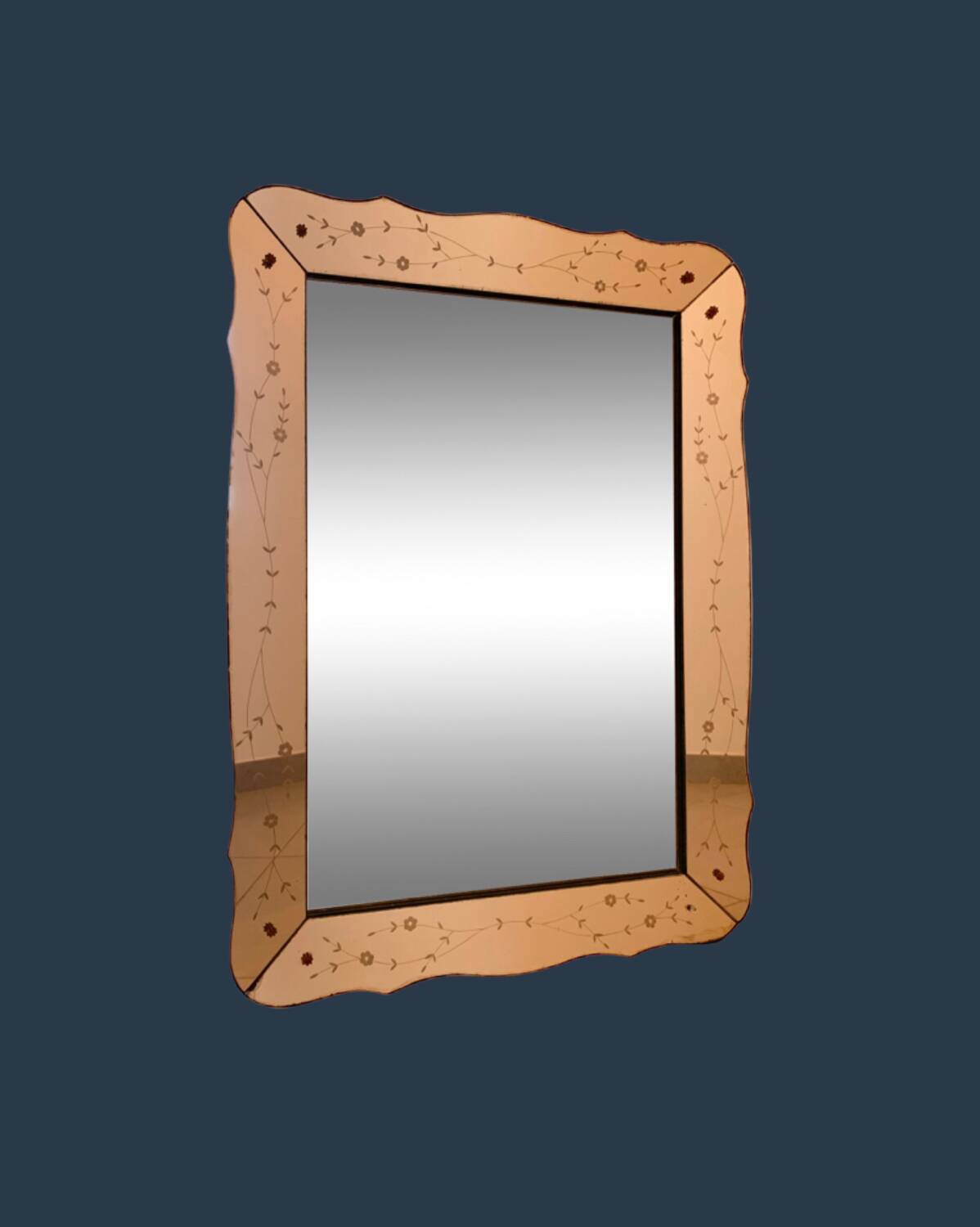 Venetian mirror art deco 1950 70x98