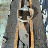 Machine fin XIX siècle pour extruder tiges d'argent
