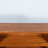Mid-century teak shelf with pull-out top, 1960s