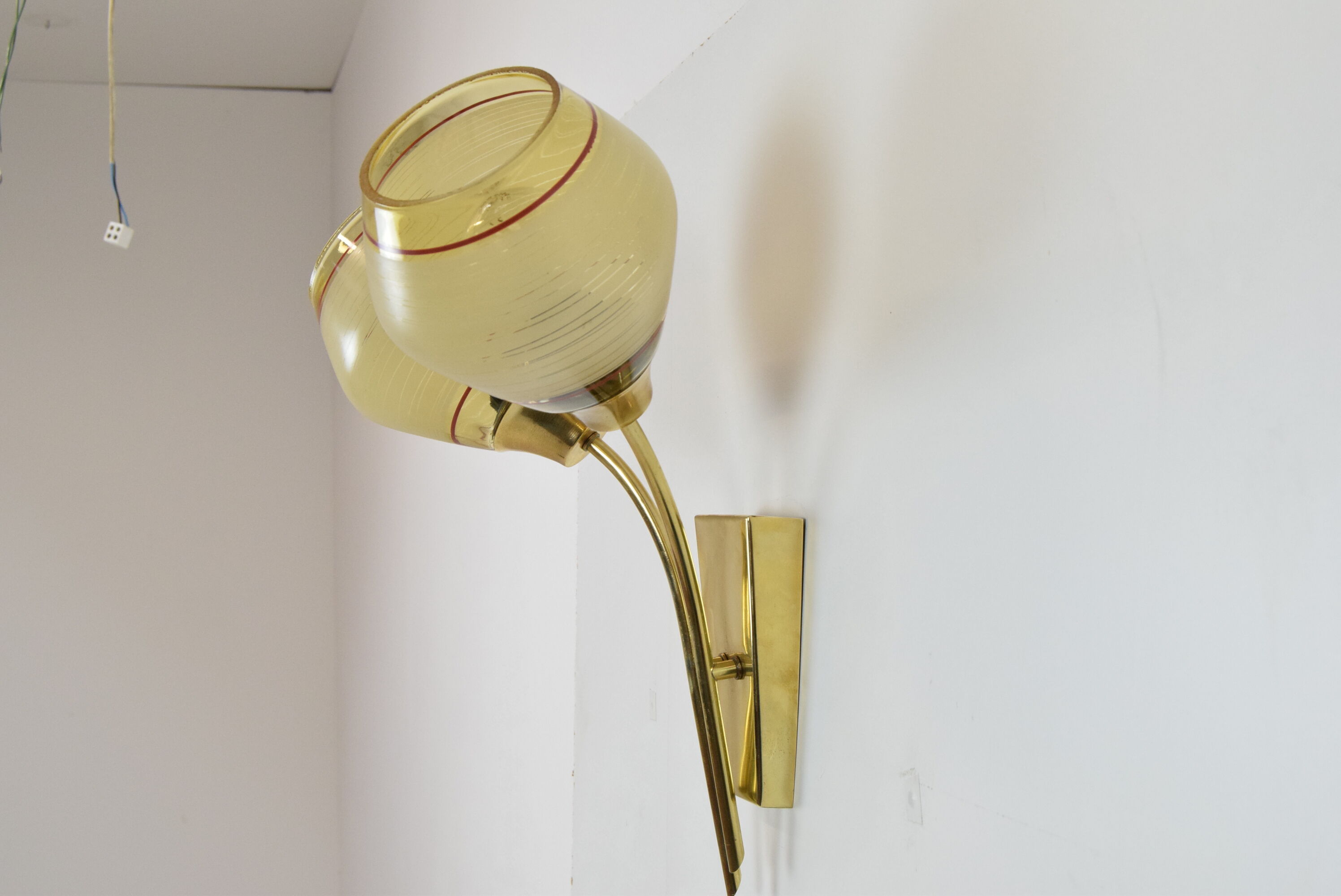 Mid-century Wall Lamp/Kamenicky Senov,1960's.