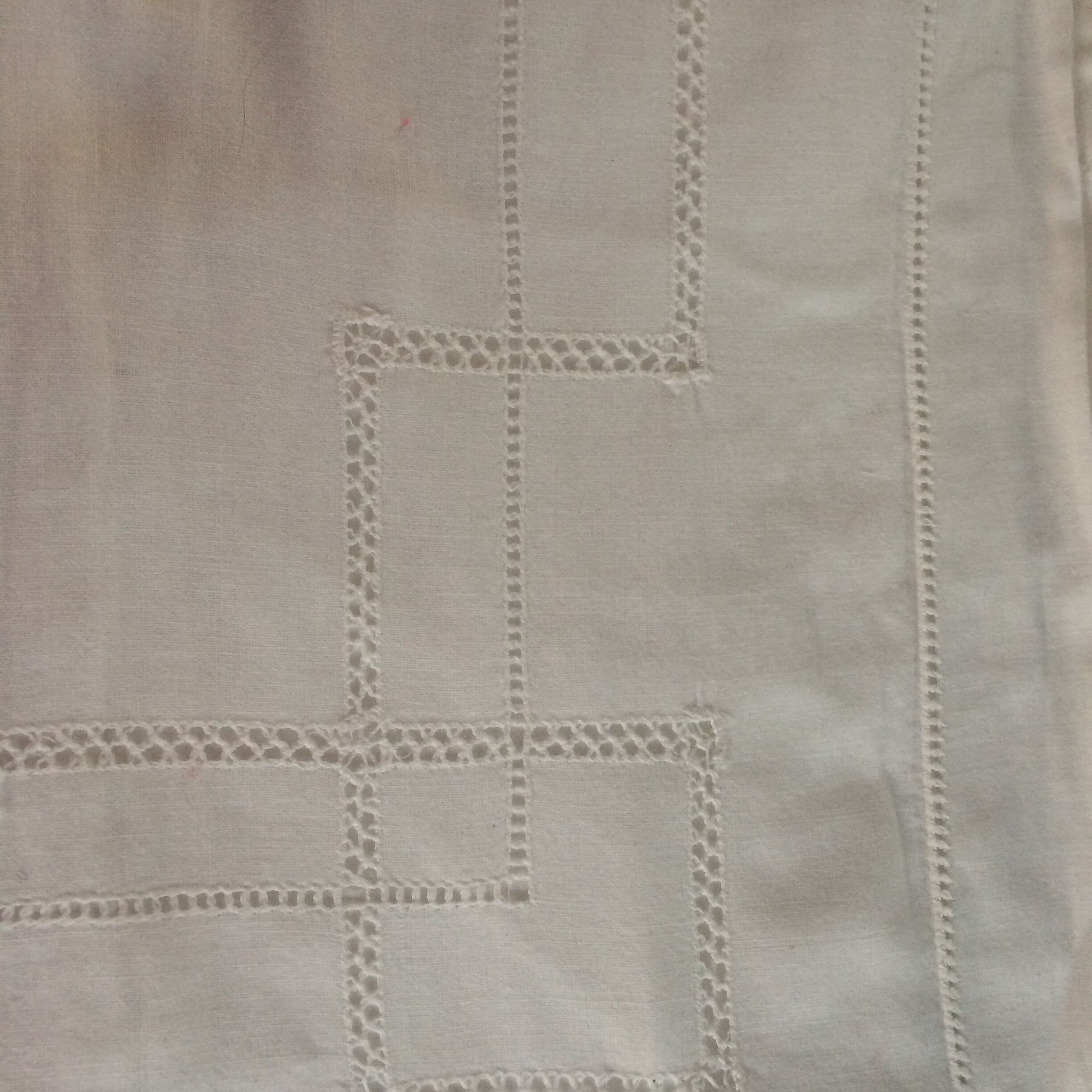 Pillowcase pillow with small old days handmade