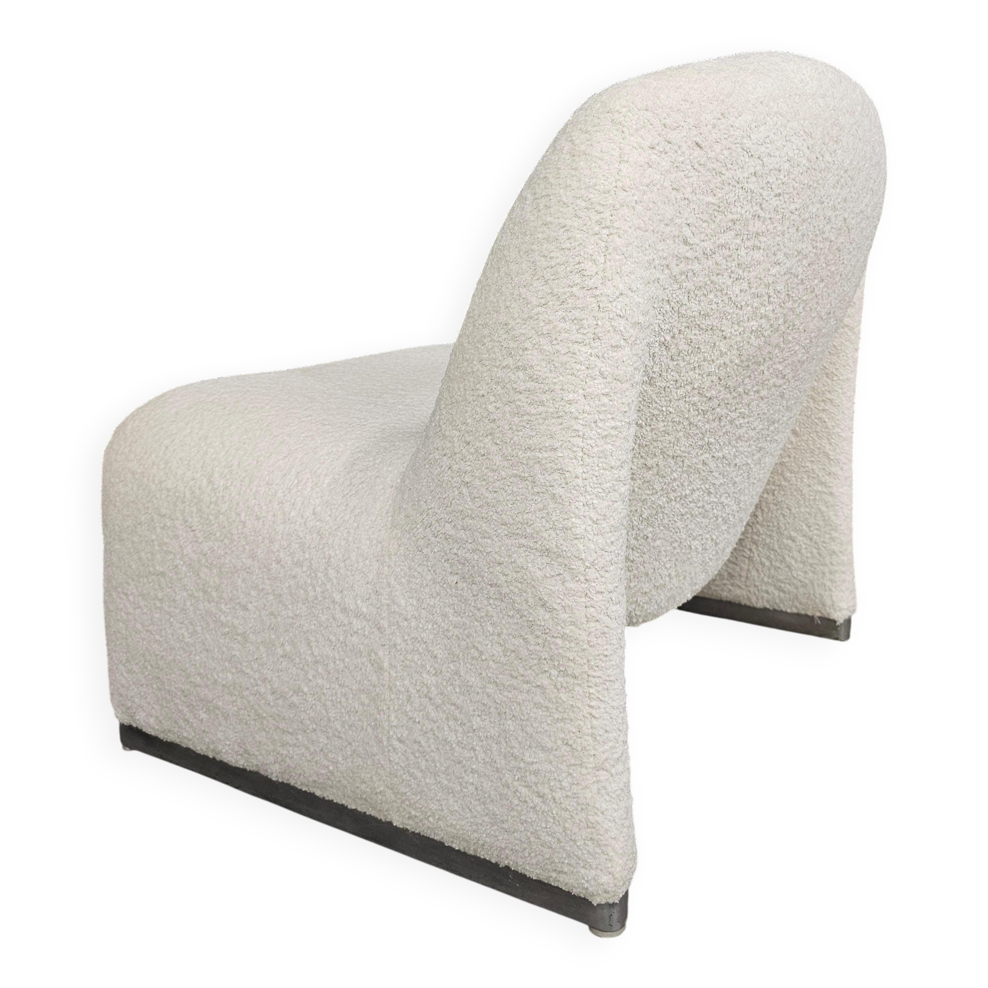 Fauteuil Alky en bouclé par Giancarlo Piretti pour Artifort