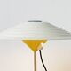 Martinelli Luce Table Lamp, Italy, 1980s – Yellow & Metal Shade