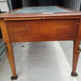 Henry II style two-body desk