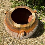 Terracotta pottery jar