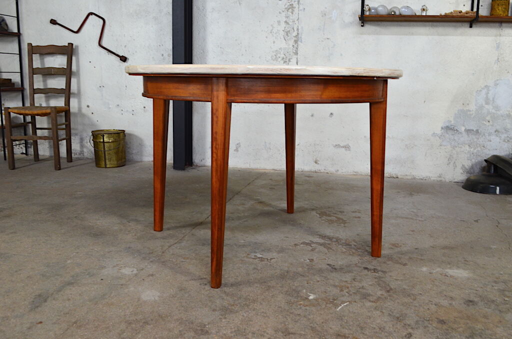 Table round mona Scandinavian 1960