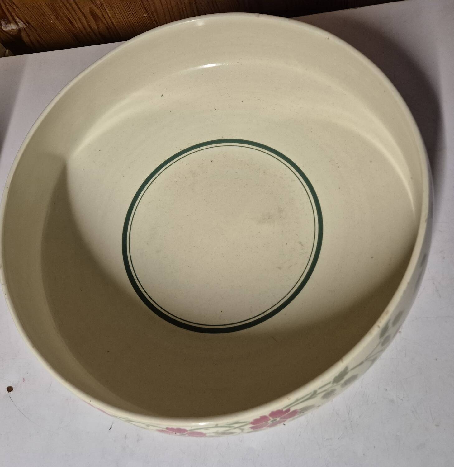 K&G Lunéville Eglantine jug and basin earthenware toilet set