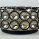 60s 70s ceiling lamp Glashütte Limburg Germany Plafoniere glass & metal