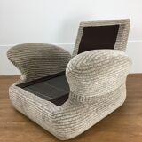 Space age 70's armrests and velvet