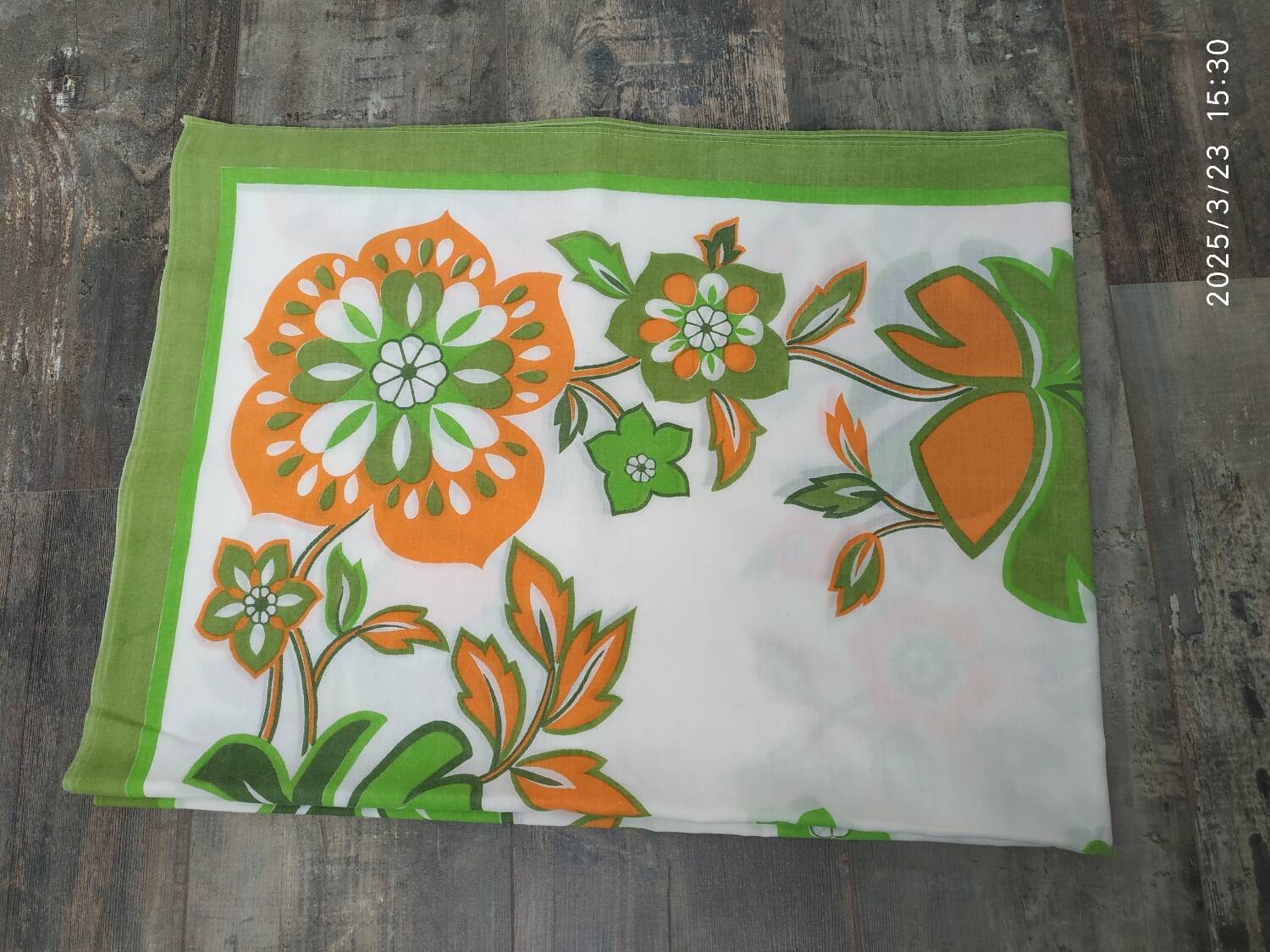 Nappe et serviettes vintage