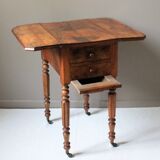 XiXe mahogany flap table