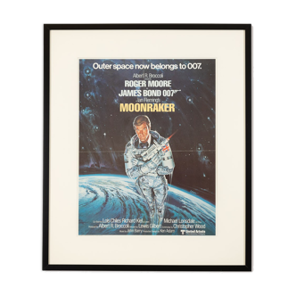 Affiche « Moonraker » Roger Moore