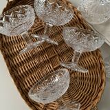 Crystal dessert cups