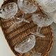 Crystal dessert cups