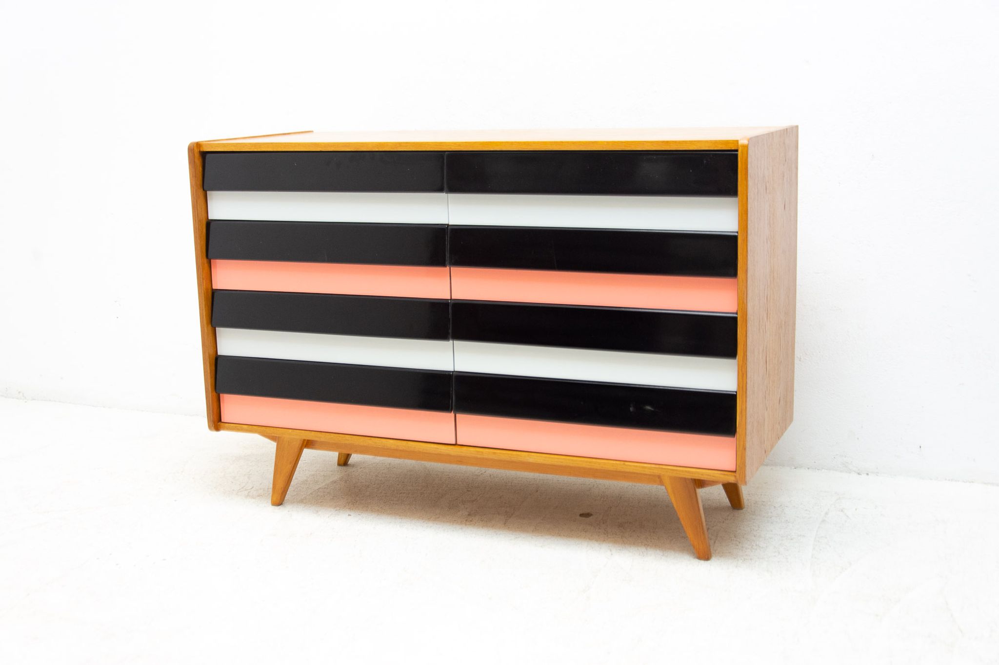 Mid century chest of drawers U-458 by Jiri Jiroutek Czechoslovakia, 1960´s
