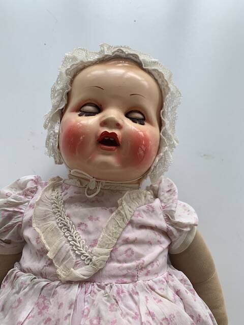 Poupon, collectible doll, Raynal, circa 1948, old and collector's