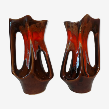 Pair of vases Vallauris FPP