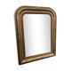 Miroir ancien doré 63x49cm