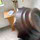 Brutalist wooden dishes, Savoyard popular art.