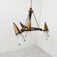 Mid century chandelier by Oscar Torlasco, 1950s