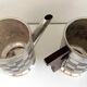 Tea & Coffee Service Pieces Silver-Plated Metal Art Deco A.S Stamp