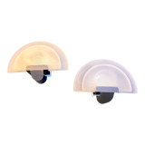 Pair of "Diva" wall lamps, by Ezio Didone for Arteluce, 1980s
