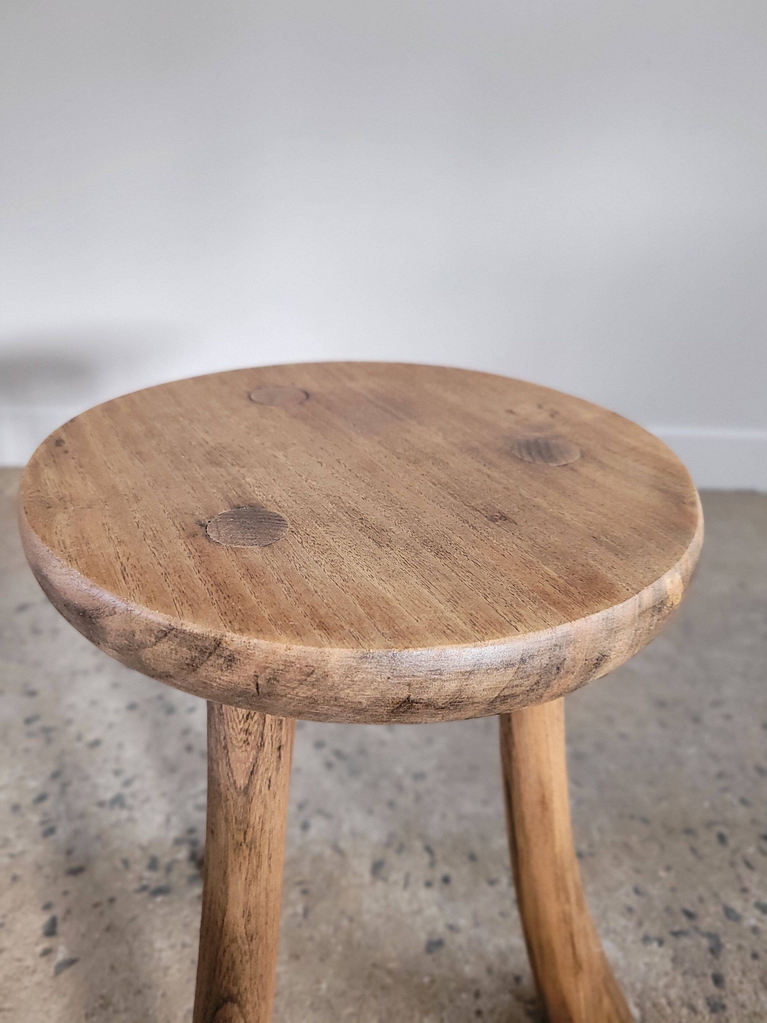Small brutalist stool