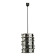 Mid-Century Czech Chrome Geometric Pendant Light, 1960s