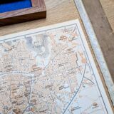 Nîmes, Gard, original plan printed in 1906.