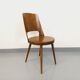 Chaise Mondor vintage de marque Baumann en bois des années 60