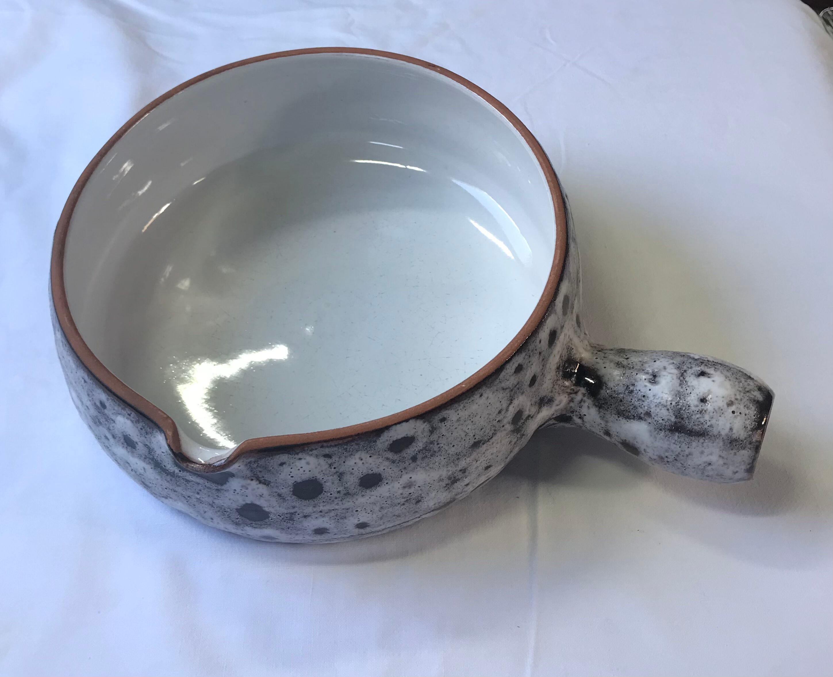 Caquelon for baking in the oven of the Grandjean house in Vallauris