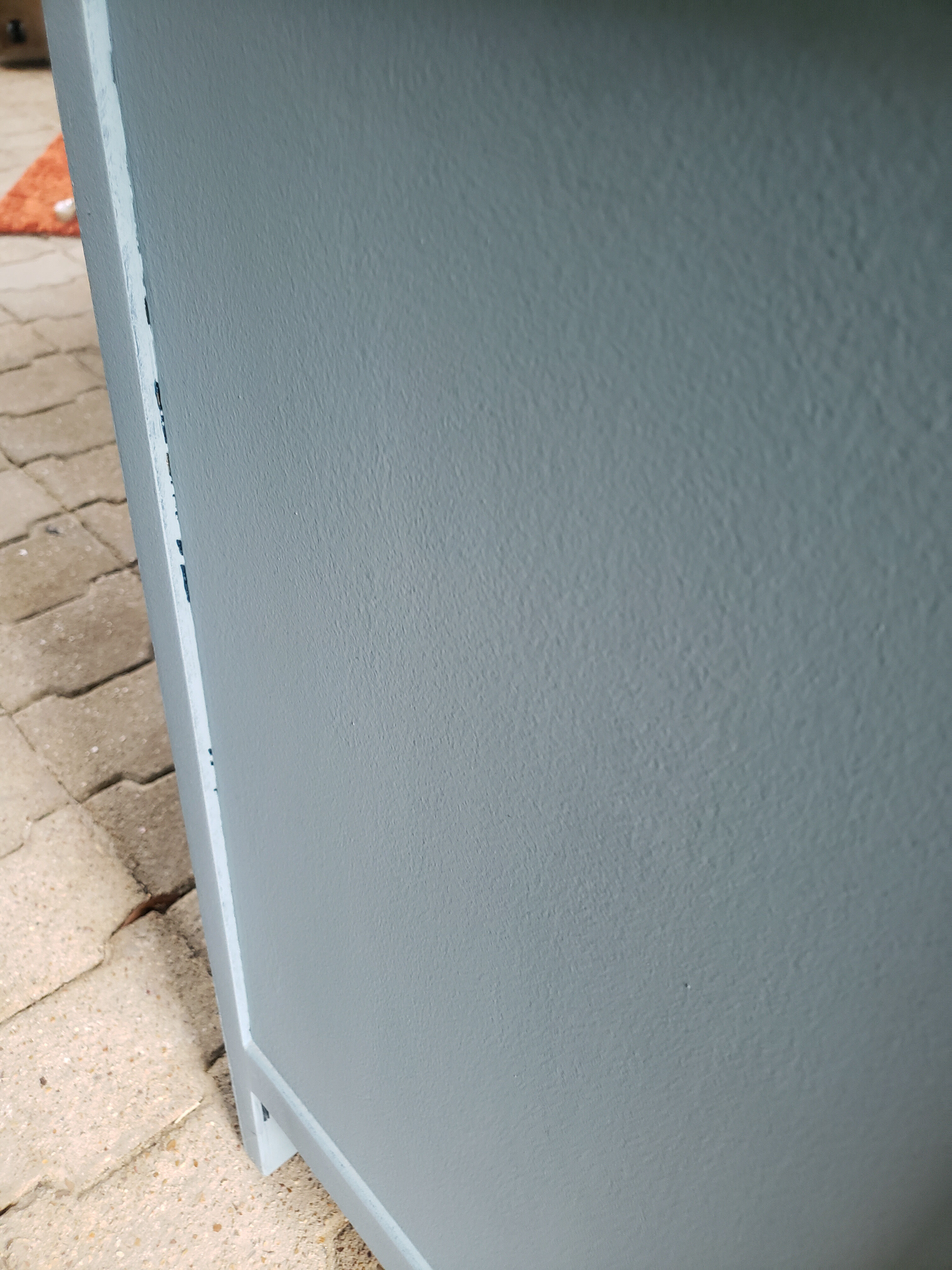 Commode bleue